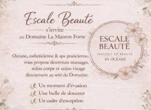 Massage et soins du corps et du visage au domaine